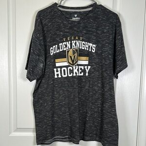 Fanatics NHL Vegas Golden Knights VGK Hockey Gray Shirt Size XL EUC #2661